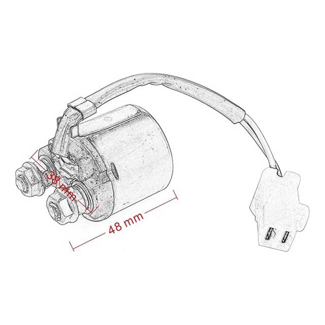 Motorcycle Starter Solenoid Relay