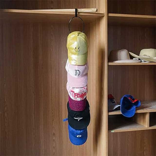Multi-Functional Metal Hat Rack Organizer