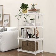 Multi-Level Storage Rack | Stackable Floor Organizer for Kitchen, Bathroom & Living Area