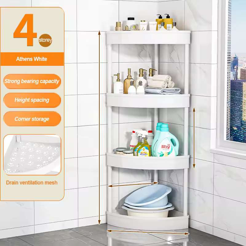 Chariot de rangement roulant mince multi-niveaux avec roues – Étagère utilitaire robuste à forte capacité de charge pour la cuisine, la salle de bain et le salon – Organisateur mobile peu encombrant – Options à 3, 4 ou 5 couches (noir/blanc)