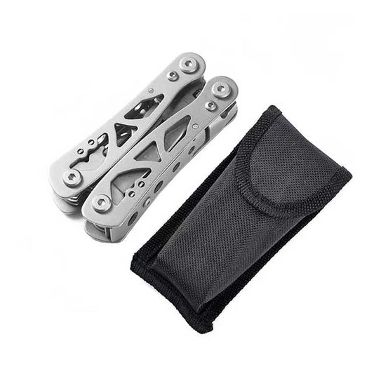 Multipurpose Stainless Steel Pocket Knife – Portable Folding Blade Multi-Tool with Pliers for Outdoor & Survival Use