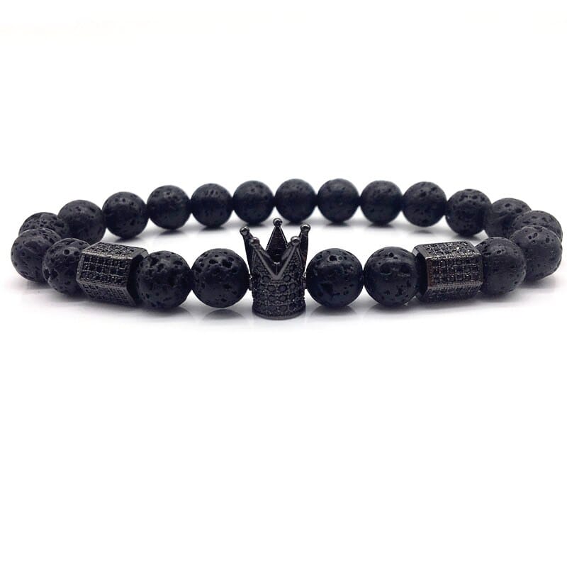 Classy Crown Beads Bracelet (EGBT029)