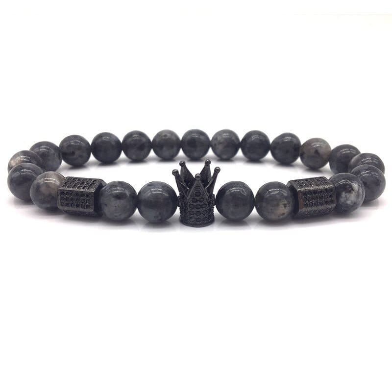 Bracelet élégant à perles en forme de couronne (EGBT029) 