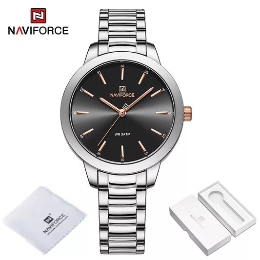 NAVIFORCE Stainless Steel Women Watch (NF5025)