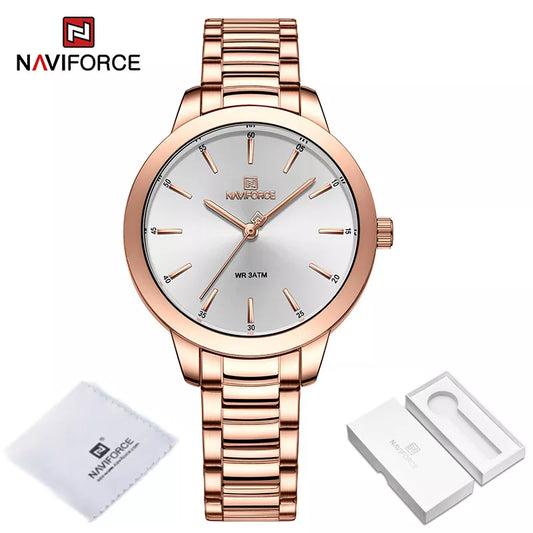 NAVIFORCE Stainless Steel Women Watch (NF5025)