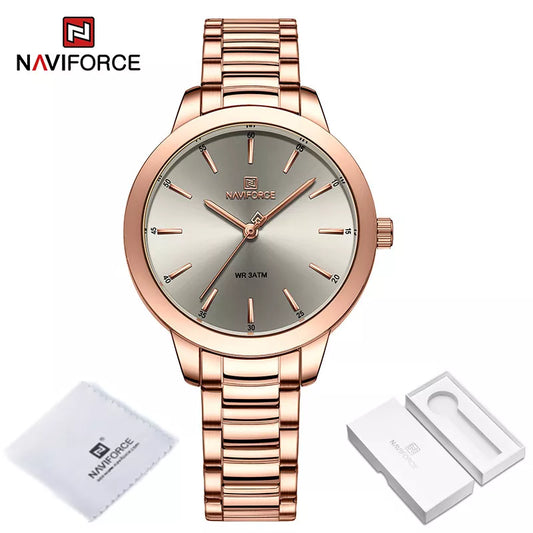 NAVIFORCE Stainless Steel Women Watch (NF5025)