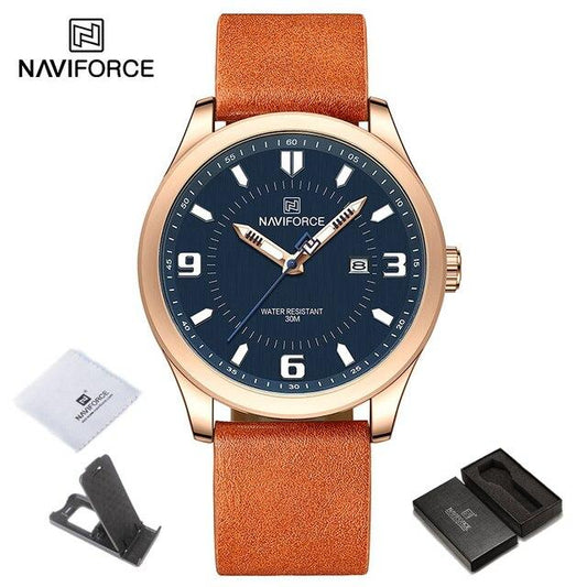 NAVIFORCE Leather Men Watch (NF8024)