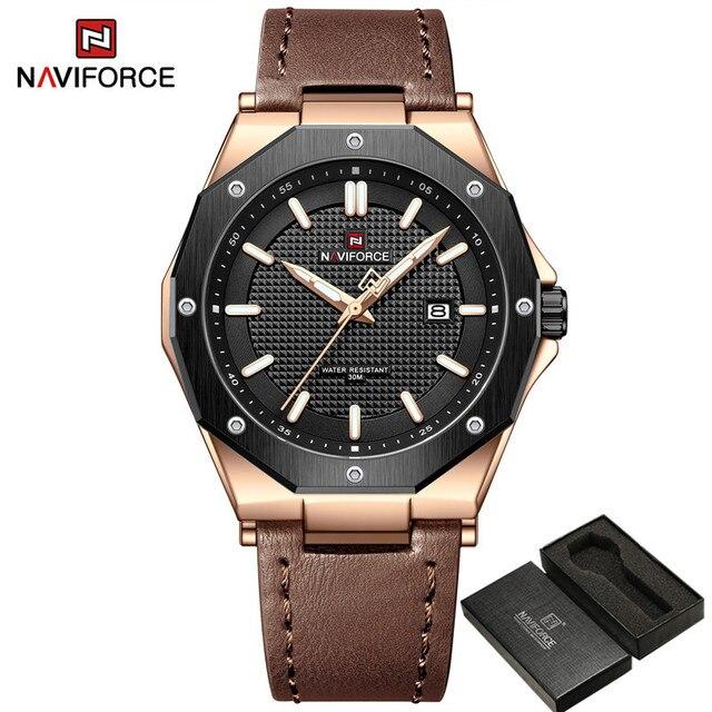 Montre homme en cuir NAVIFORCE (NF9200L)
