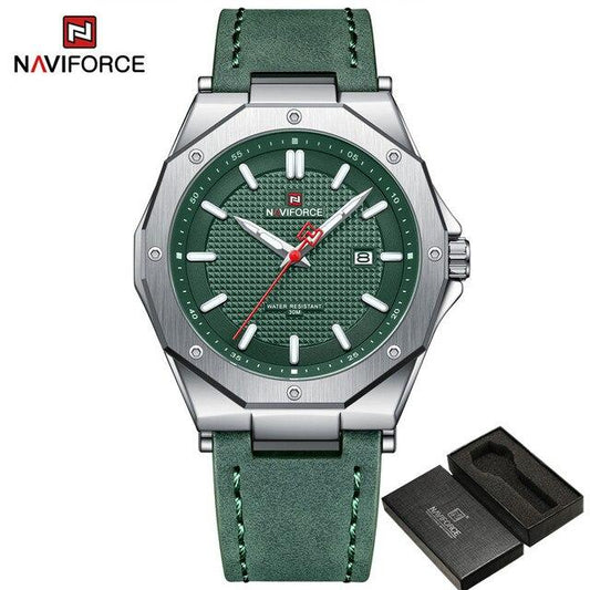NAVIFORCE Leather Men Watch (NF9200L)