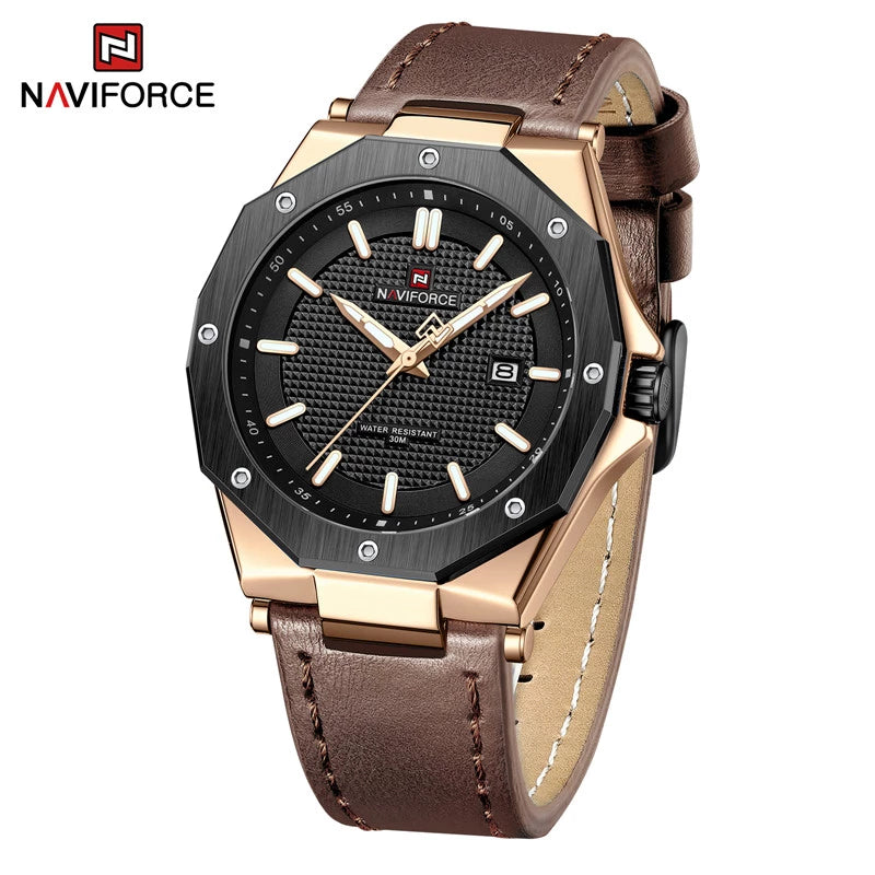 Montre homme en cuir NAVIFORCE (NF9200L)