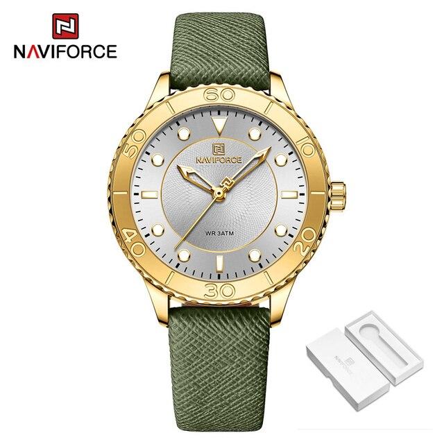 NAVIFORCE Leather Women Watch (NF5020)