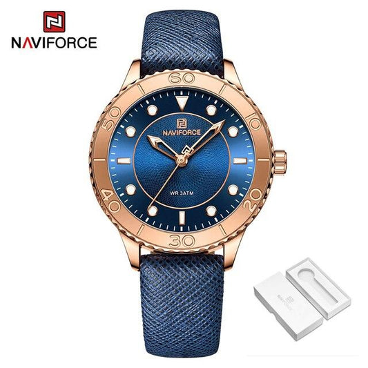 NAVIFORCE Leather Women Watch (NF5020)