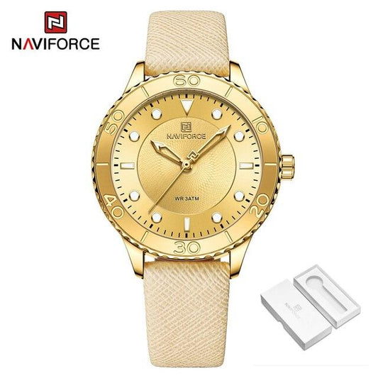NAVIFORCE Leather Women Watch (NF5020)