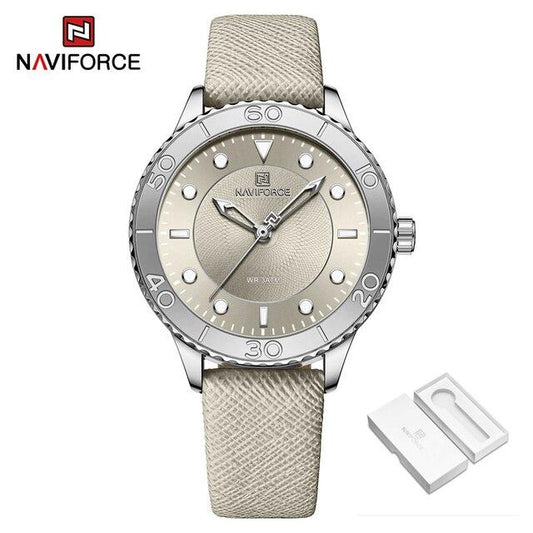 NAVIFORCE Leather Women Watch (NF5020)