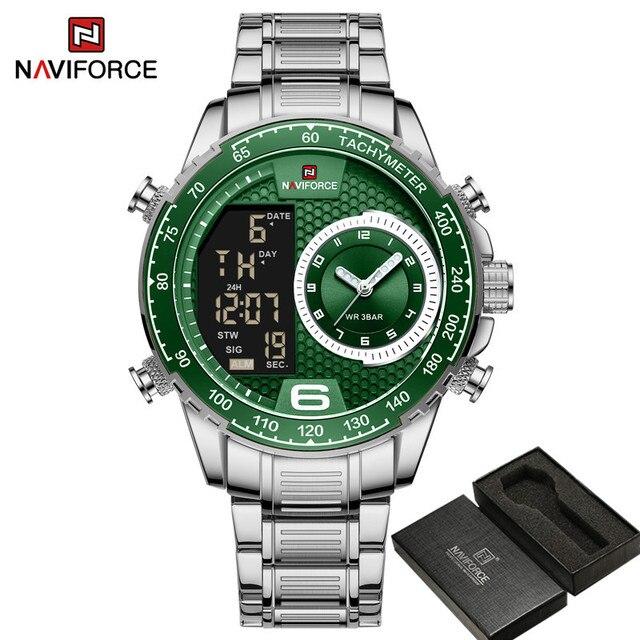 NAVIFORCE Top Brand Luxury Classic Men Watch Quartz Digital Male Clock Military Sport Gold Stainless Steel 1.jpg 640x640 2 1