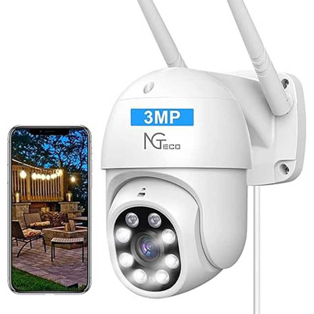 NGTeco 2K Outdoor Security Camera