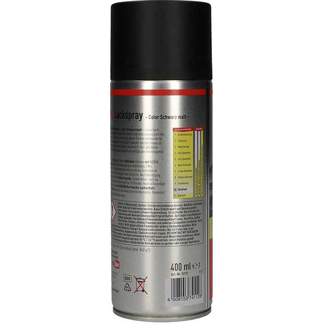 NIGRIN Matte Black Spray Paint