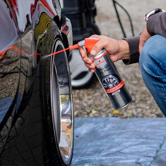 NIGRIN Performance Tire Shine &amp; Care 500ml – Advanced Tire Cleaner, Gloss Enhancer &amp; Protector