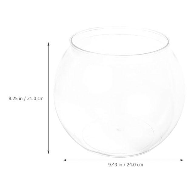 NOLITOY Transparent Tabletop Betta Fish Tank