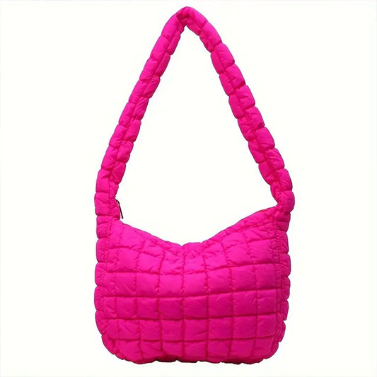 New Fashionable Women's Crossbody Tote Bag – Embroidered Design, Stylish & Versatile Handbag for Everyday Use