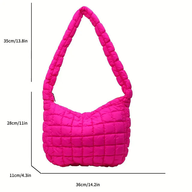 New Fashionable Women's Crossbody Tote Bag – Embroidered Design, Stylish & Versatile Handbag for Everyday Use