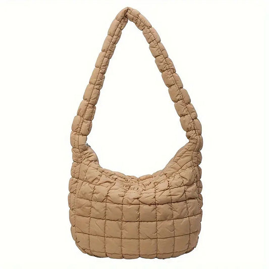 New Fashionable Women's Crossbody Tote Bag – Embroidered Design, Stylish & Versatile Handbag for Everyday Use