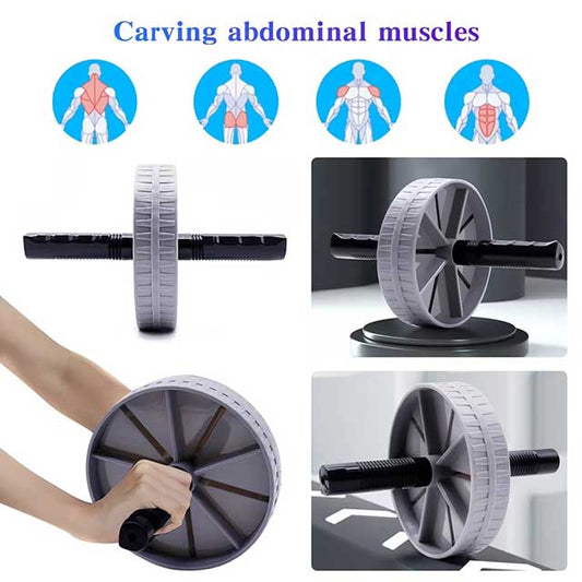 Non-Slip AB Roller Wheel for Core Training – Silent Abdominal Exercise Wheel for Home Gym & Strength Workouts