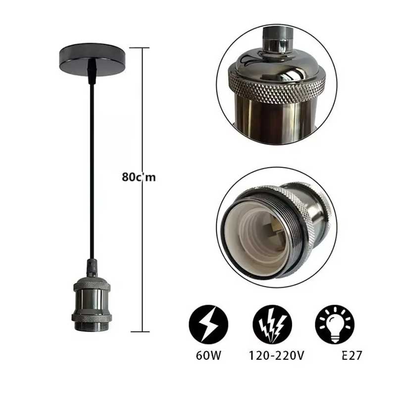 Nordic Geometric Pendant Light – Creative Iron Chandelier for Restaurant, Bar, Attic & Decorative Lighting