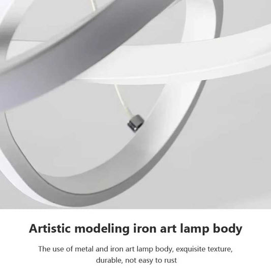 Nordic LED Ceiling Pendant Light – 24/30CM Gold Modern Hanging Fixture for Dining Room, Bedroom, Living Room, Corridor & Hotel