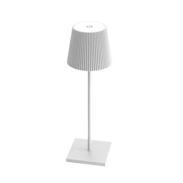 Nordic LED Table Lamp – Rechargeable Touch Dimmable Desk Light for Bedroom, Home, Dining Room & Coffee Shop Decor