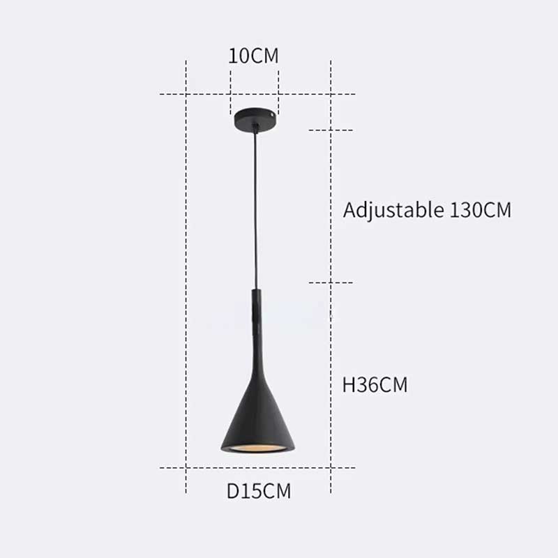 Nordic Modern LED Pendant Light – Stylish Hanging Fixture for Living Room, Bedroom, Dining Room & Café Decor