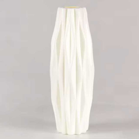 Nordic Style Plastic Vase – Shatter-Resistant Home INS Simulation Vase for Living Room Decor