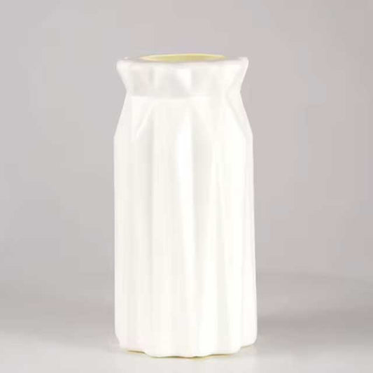 Nordic Style Plastic Vase – Shatter-Resistant Home INS Simulation Vase for Living Room Decor