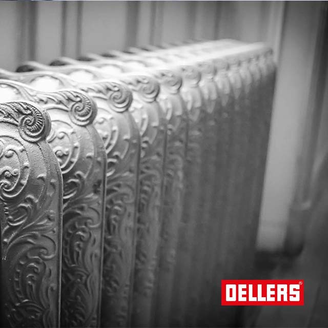 OELLERS Premium Radiator Spray Paint – Pure White (Approx. RAL 9010) with Enhanced Anti-Yellowing Protection for Exclusive Surfaces