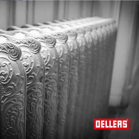 OELLERS Premium Radiator Spray Paint – Pure White (Approx. RAL 9010) with Enhanced Anti-Yellowing Protection for Exclusive Surfaces