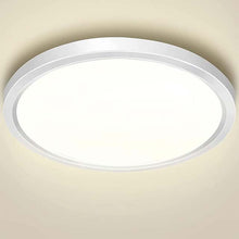 OUILA LED Ceiling Light – 18W 4000K Daylight Flush Mount Fixture, 1600LM for Bathroom, Bedroom, Kitchen, Living Room &amp; Dining Hall (YLXDD300-18W)