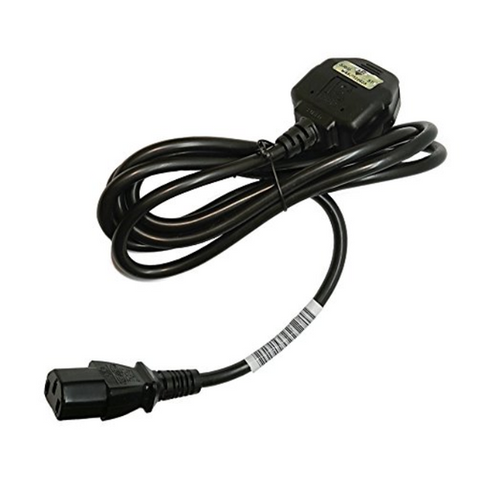 Original 1.8M Laptop Power Cable – UK Plug to C5 3-Pin Cloverleaf Power Lead