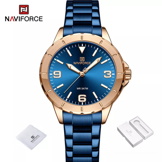 NAVIFORCE Stainless Steel Women Watch (NF5022)