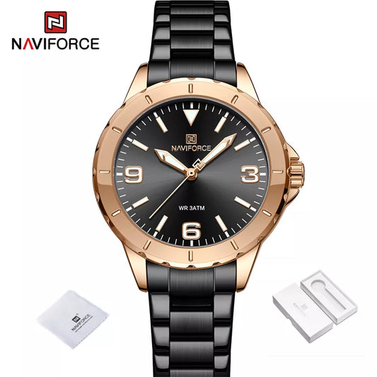 NAVIFORCE Stainless Steel Women Watch (NF5022)