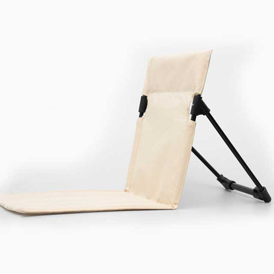 Outdoor Folding Camping Chair – Lightweight & Portable Slouchy Backrest Chair for One Person | Comfortable Seat for Beach, Park & Travel