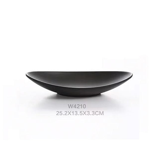 Oval Black Ring Dish | Jewelry & Key Tray Organizer | Decorative Dish for Kitchen & Home Décor