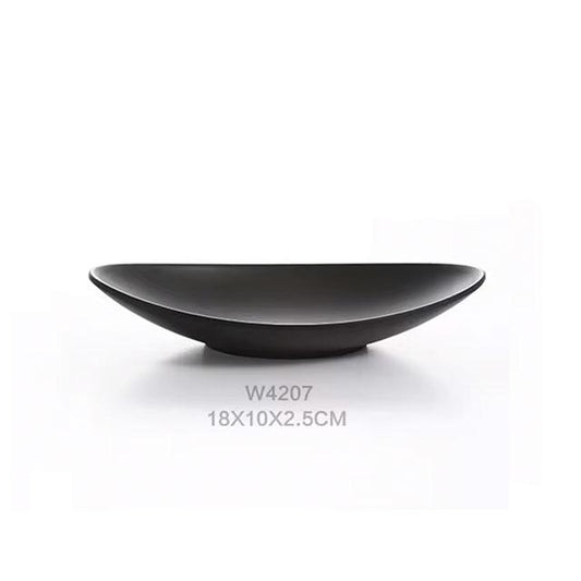 Oval Black Ring Dish | Jewelry & Key Tray Organizer | Decorative Dish for Kitchen & Home Décor