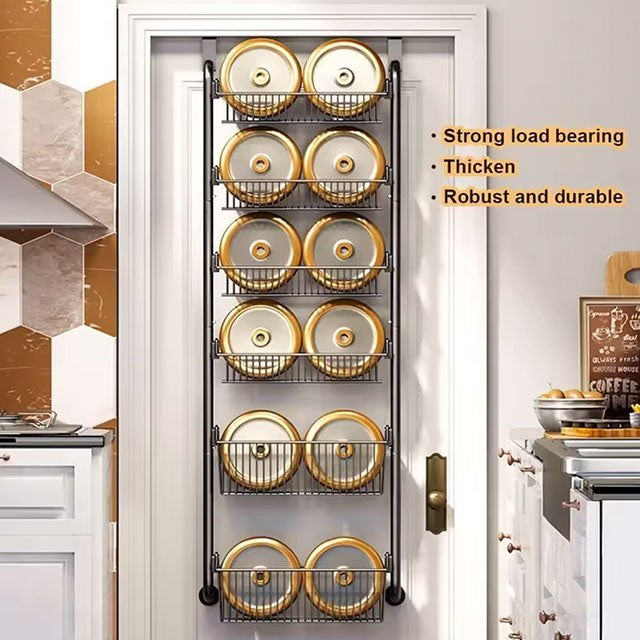 Over Door Hanging Organizer – Wall-Mounted Storage Rack with Clear Window for Clothes, Toys & Sundries | Bathroom & Nursery Organizer