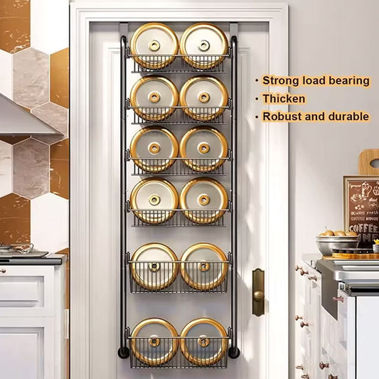 Over Door Hanging Organizer – Wall-Mounted Storage Rack with Clear Window for Clothes, Toys & Sundries | Bathroom & Nursery Organizer