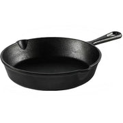 26cm Pre-Seasoned Cast Iron Skillet | Durable Non-Stick Frying Pan | Outdoor Camping & Indoor Kitchen Cookware