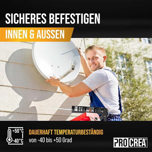 PROCREA® Injection Mortar "Ankerfix" – 2x Premium Mixers, High-Performance Assembly &amp; Composite Mortar with 2K Adhesive and Liquid Dowels for Medium‑Heavy Loads (Indoor &amp; Outdoor)