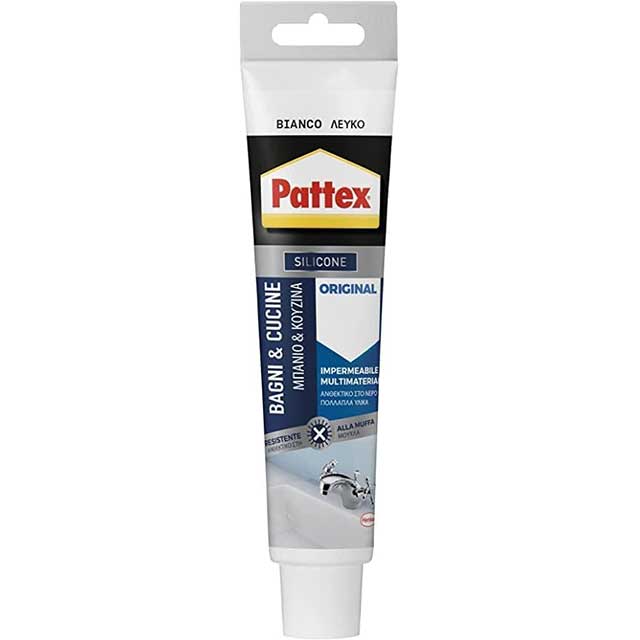 Pattex 50ml Silicone Sealant Tube