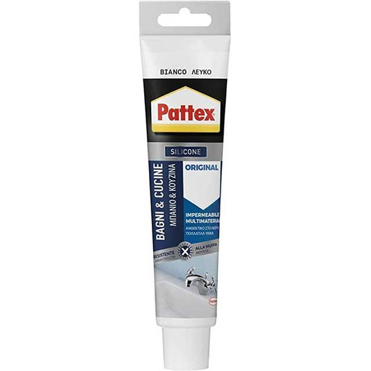Pattex 50ml Silicone Sealant Tube