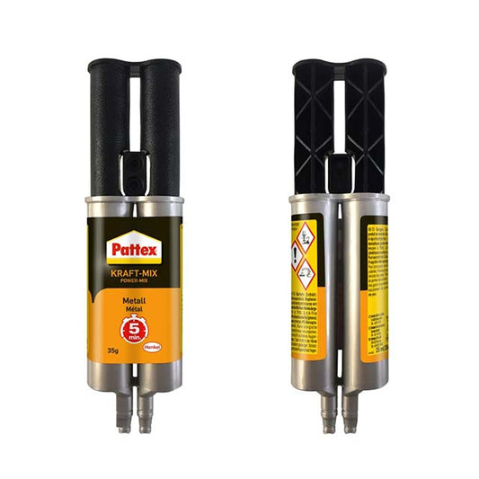 Pattex Kraft-Mix 2-Component Epoxy Glue 35g – High-Strength Metal-Based Resin for Bonding Metals &amp; More