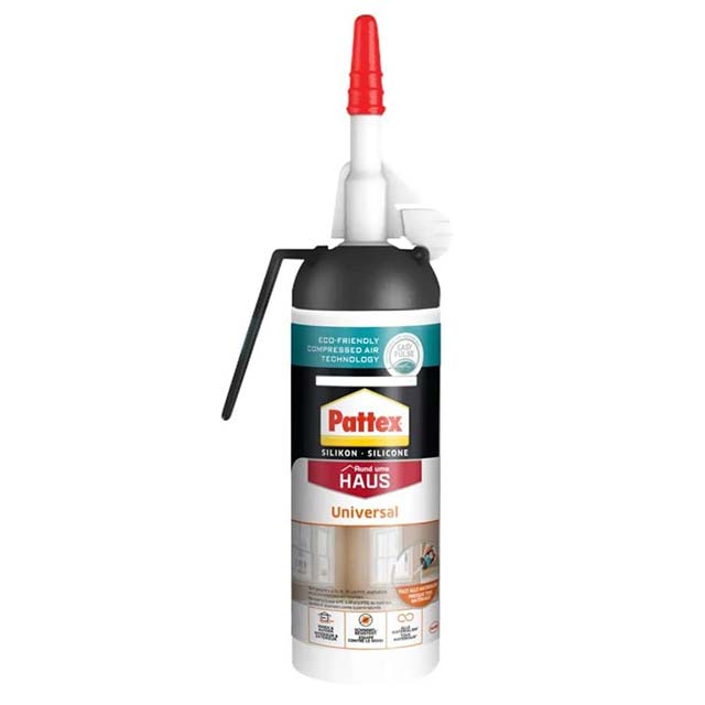 Pattex PKSKT Kitchen Silicone Dispenser – Easy, Cartridge-Free Application for Precision Use